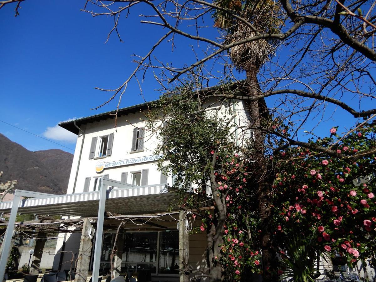 Bed and Breakfast Ristorante Ferrovieri Tenero-Contra Exterior foto